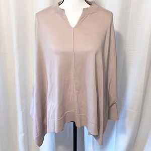 Planet by Lauren G beige dolman sleeve sweater